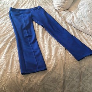 Cobalt blue, Express dress pants, hardly worn, size 4R.